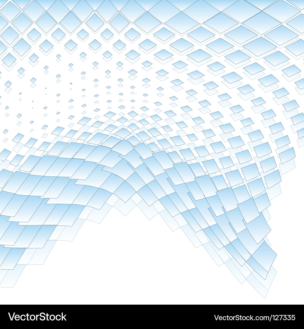 Geometric Mosaic Pattern Vector Image