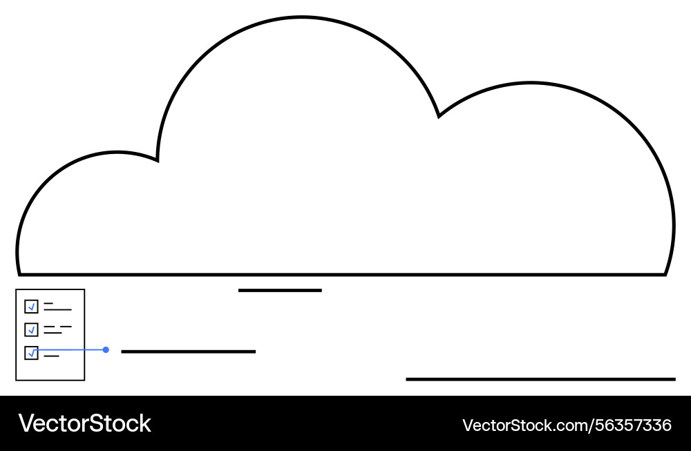 Cloud storage data synchronization system Cloud storage data synchronization system vector image