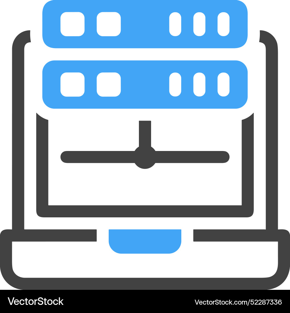 Technology and computer icon symbol image Vector Image