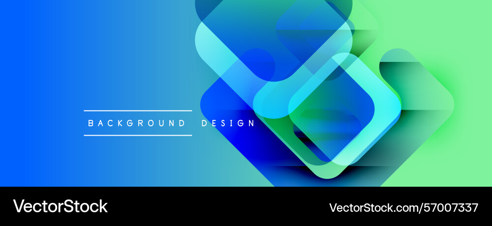Abstract gradient background overlapping squares Abstract gradient background overlapping squares vector image
