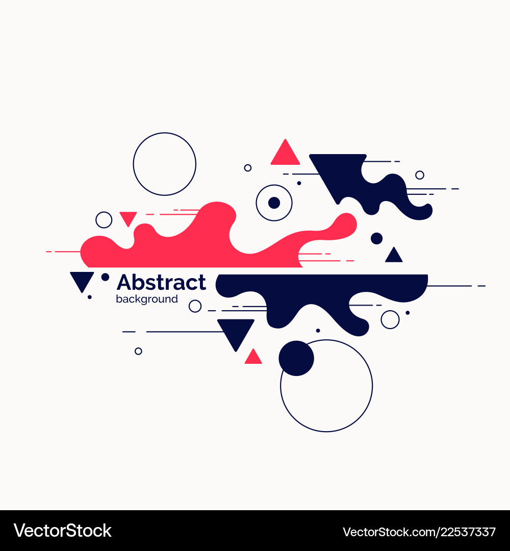 Dynamic Wave Abstract Background vector image
