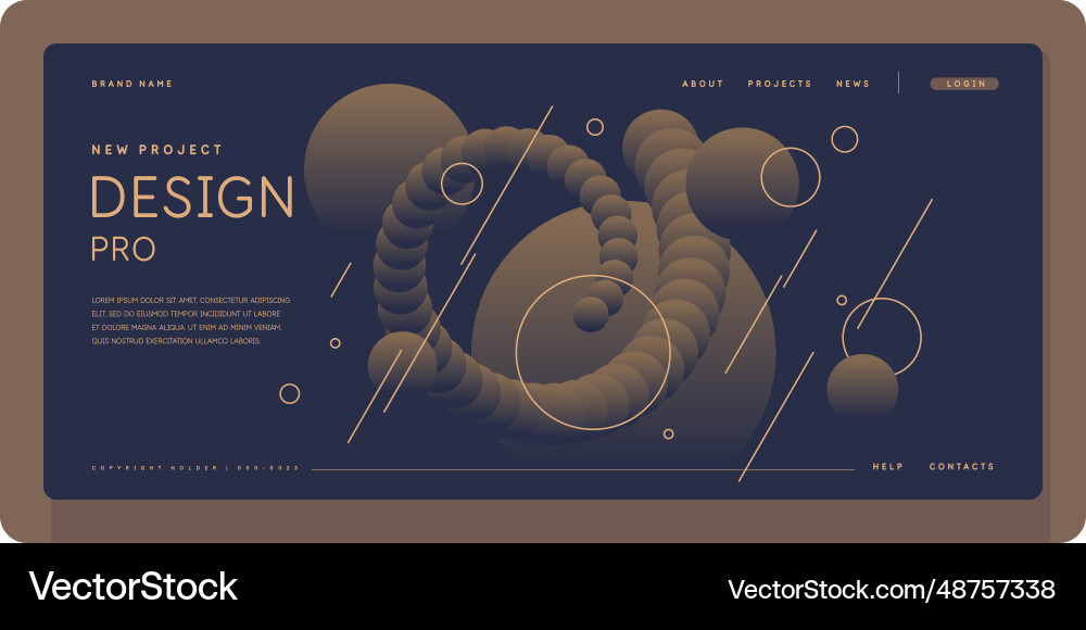 A template to use in your design composition A template to use in your design composition vector image