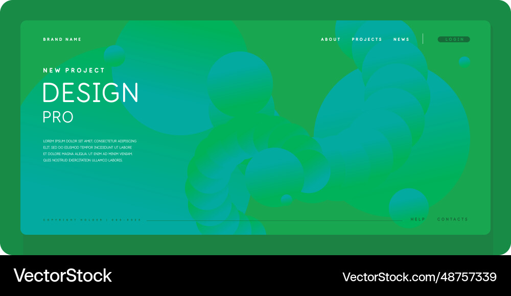 A template to use in your design composition A template to use in your design composition vector image