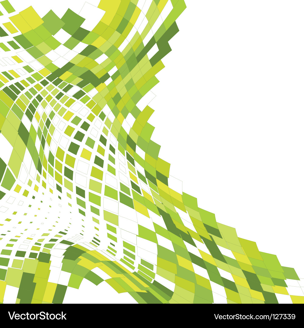 Geometric Mosaic Pattern vector image