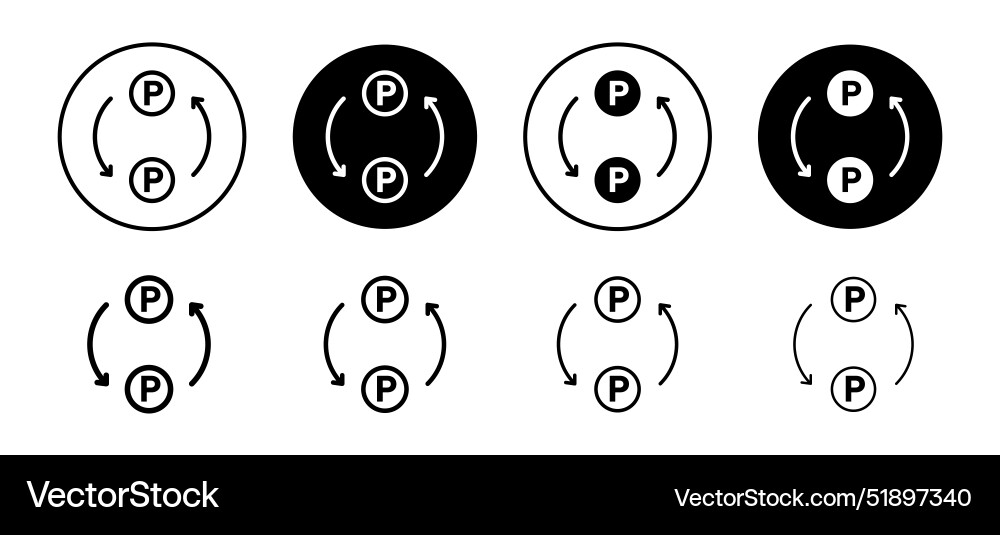 Peer to icon set collection for web Peer to icon set collection for web vector image