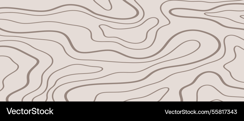 Topography map background wavy abstract pattern Topography map background wavy abstract pattern vector image