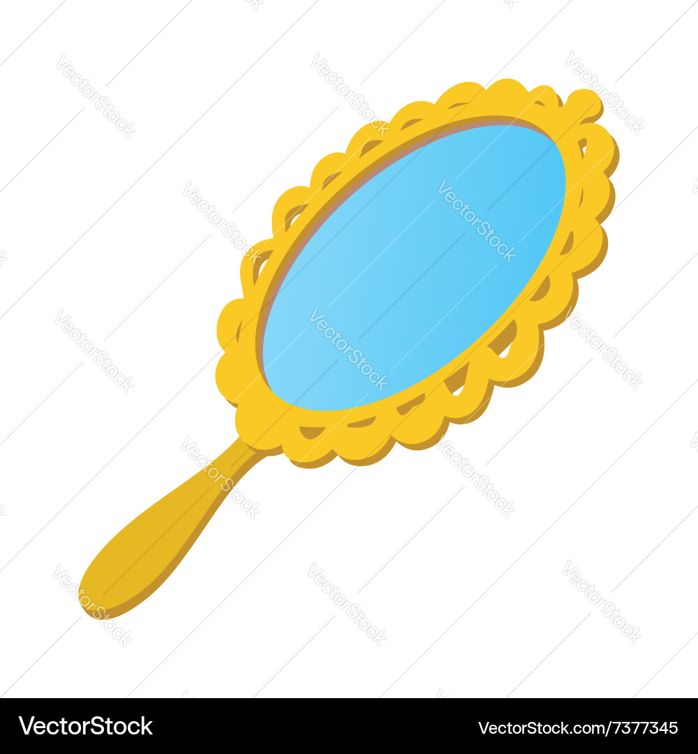 Vintage Hand Mirror Icon – Royalty-Free Vector | VectorStock, image size:1000x1080