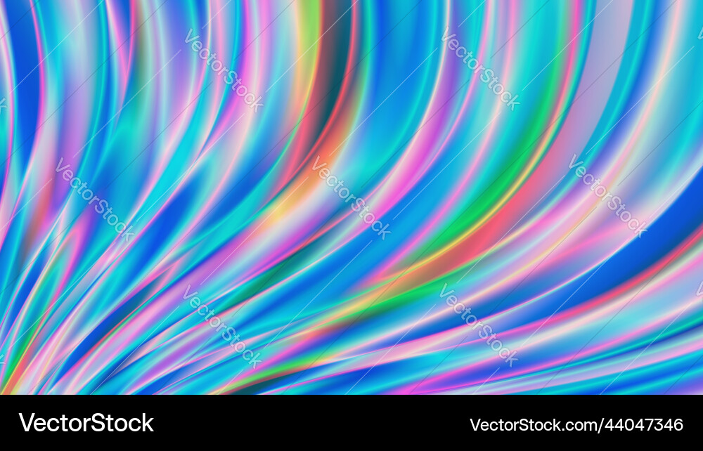 Hologram effect dynamic structure multicolor Hologram effect dynamic structure multicolor vector image