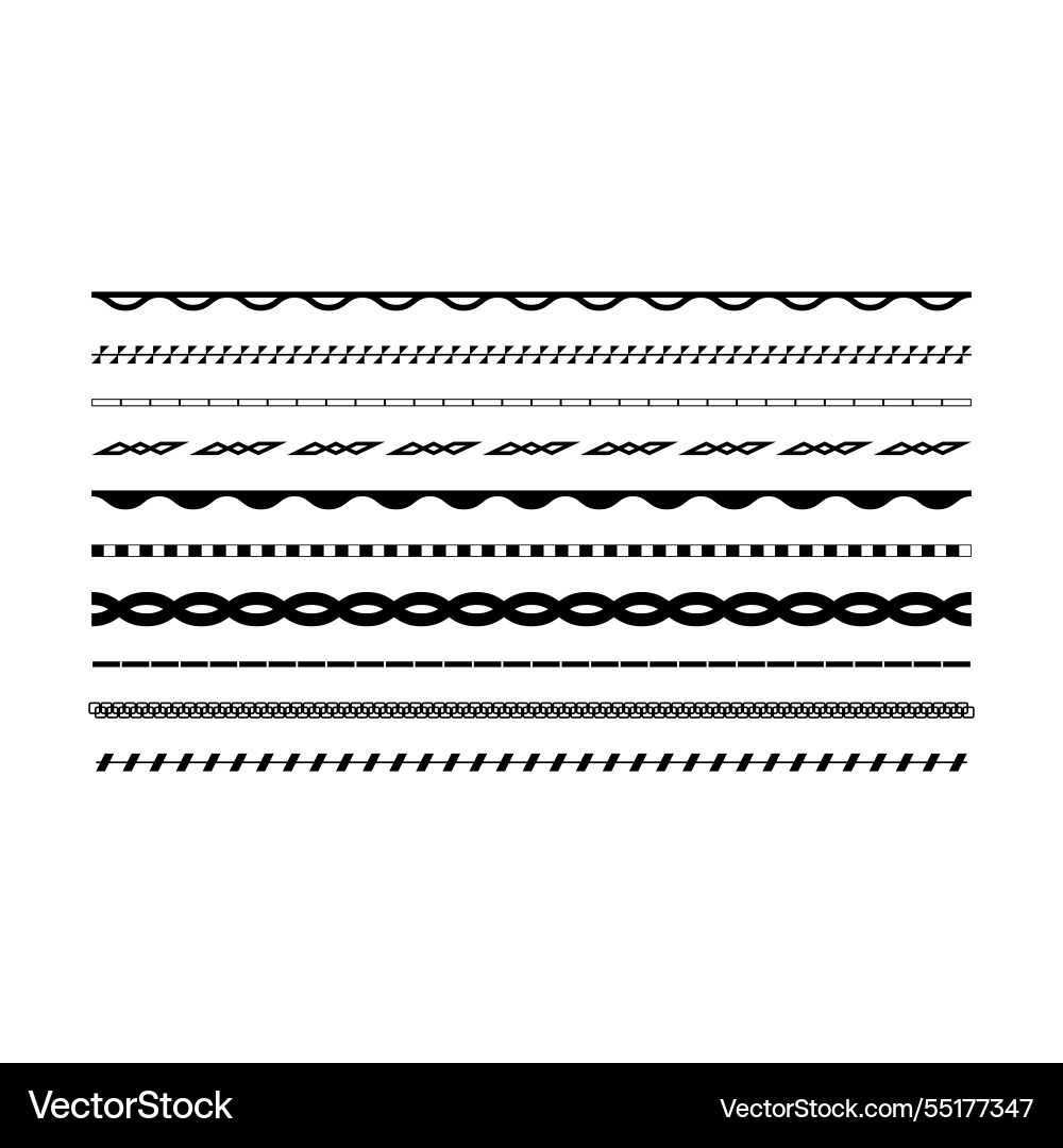 Border frame icon divider horizontal line shape Border frame icon divider horizontal line shape Vector Image