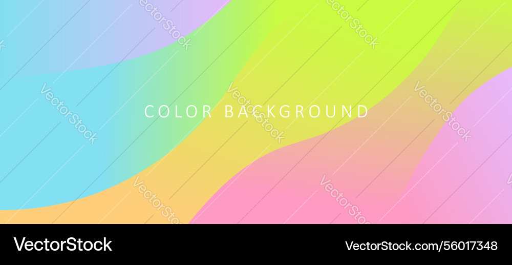 Abstract background with dynamic gradient color vector image