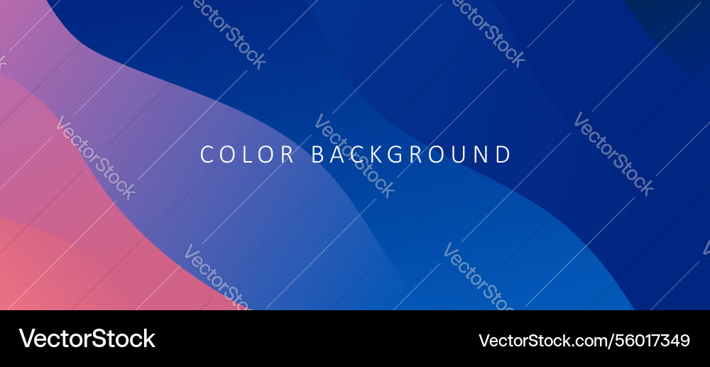Abstract background with dynamic gradient color vector image