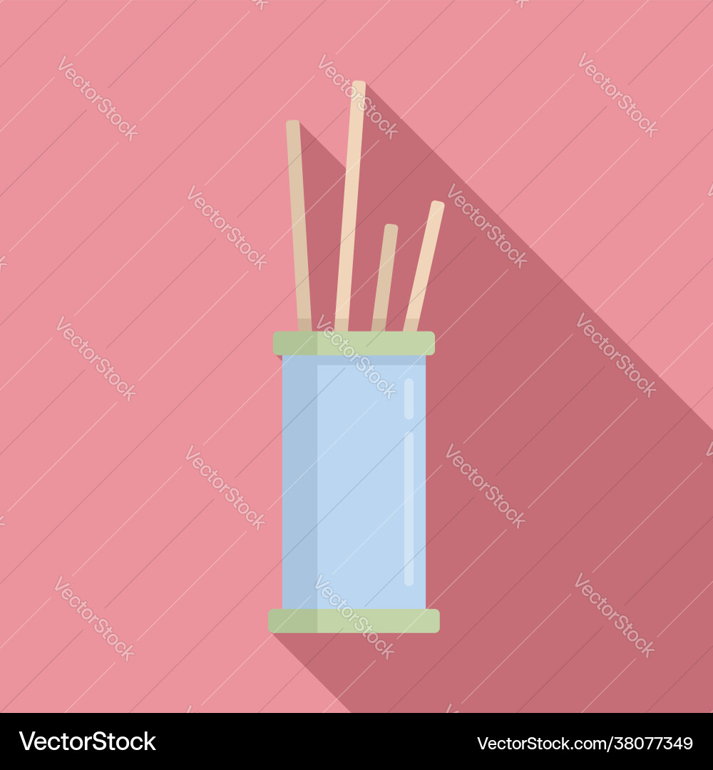 Container diffuser icon flat style Container diffuser icon flat style vector image