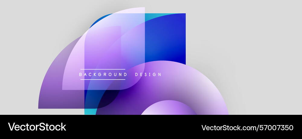 Abstract layers create dynamic visual flow purple Vector Image