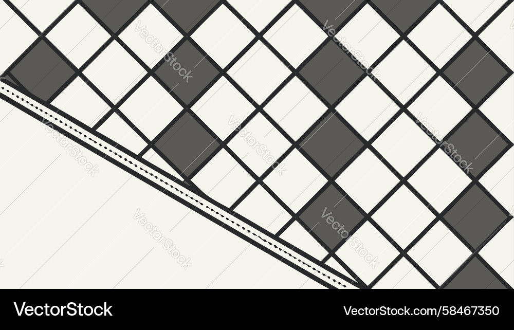Dynamic Diamond Pattern Vector Image