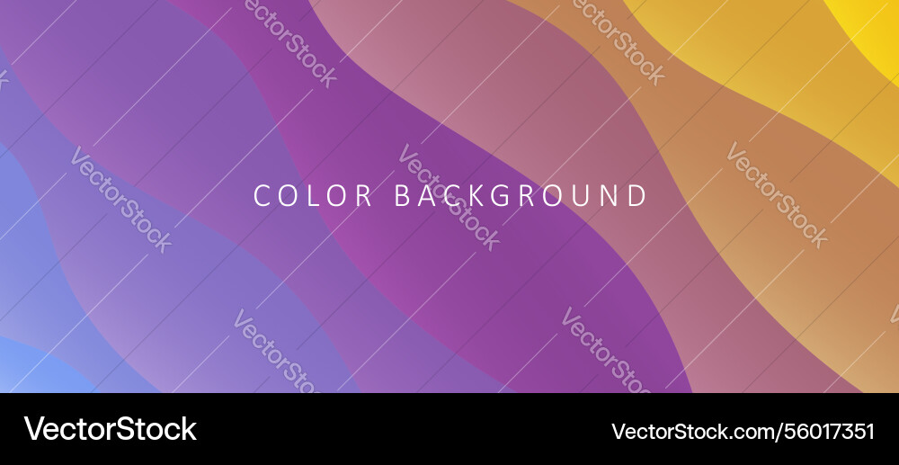 Abstract background with dynamic gradient color Vector Image