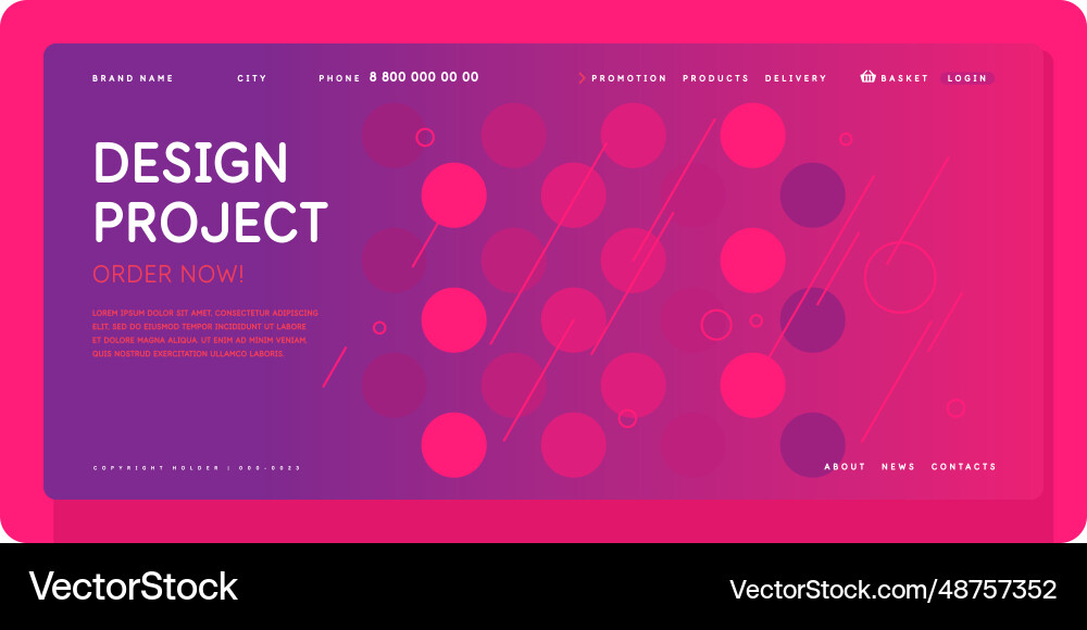 A template to use in your design composition A template to use in your design composition Vector Image