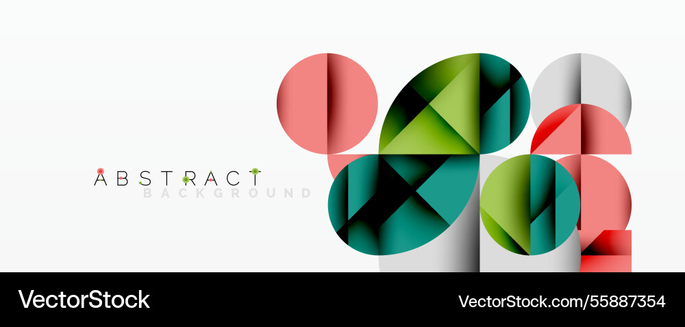 Abstract geometric design with intersecting Abstract geometric design with intersecting vector image