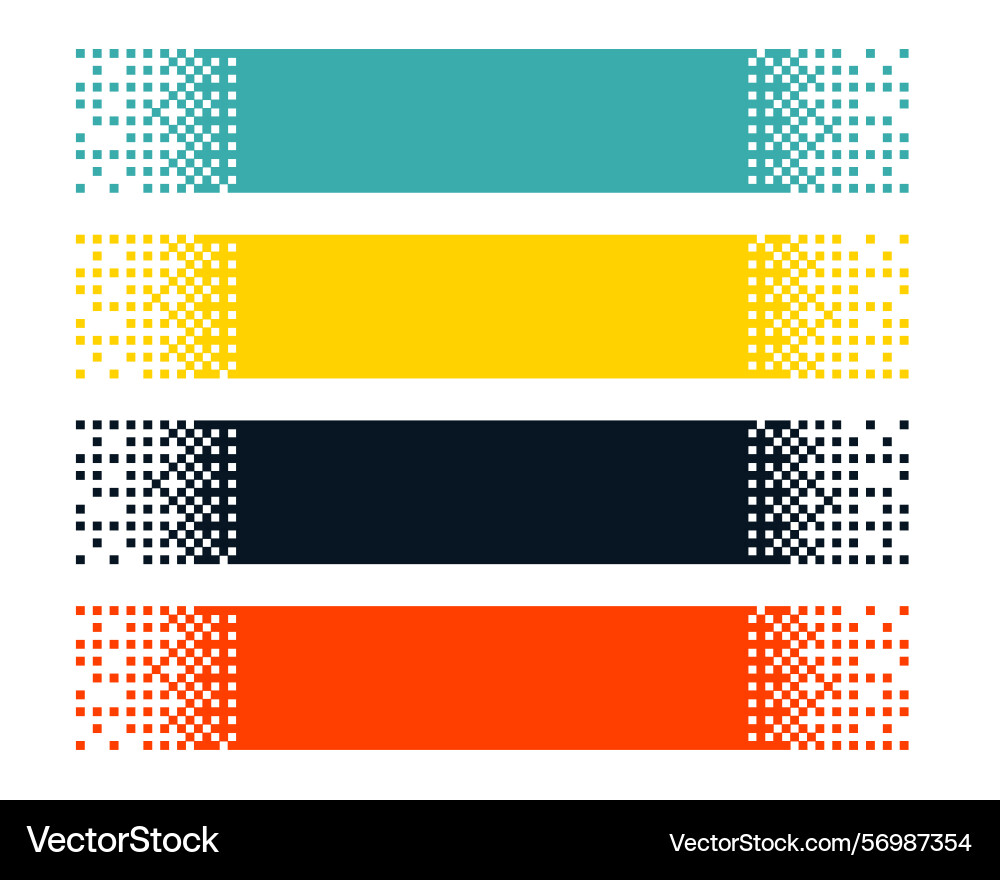 Abstract grid pattern pixel background vector image