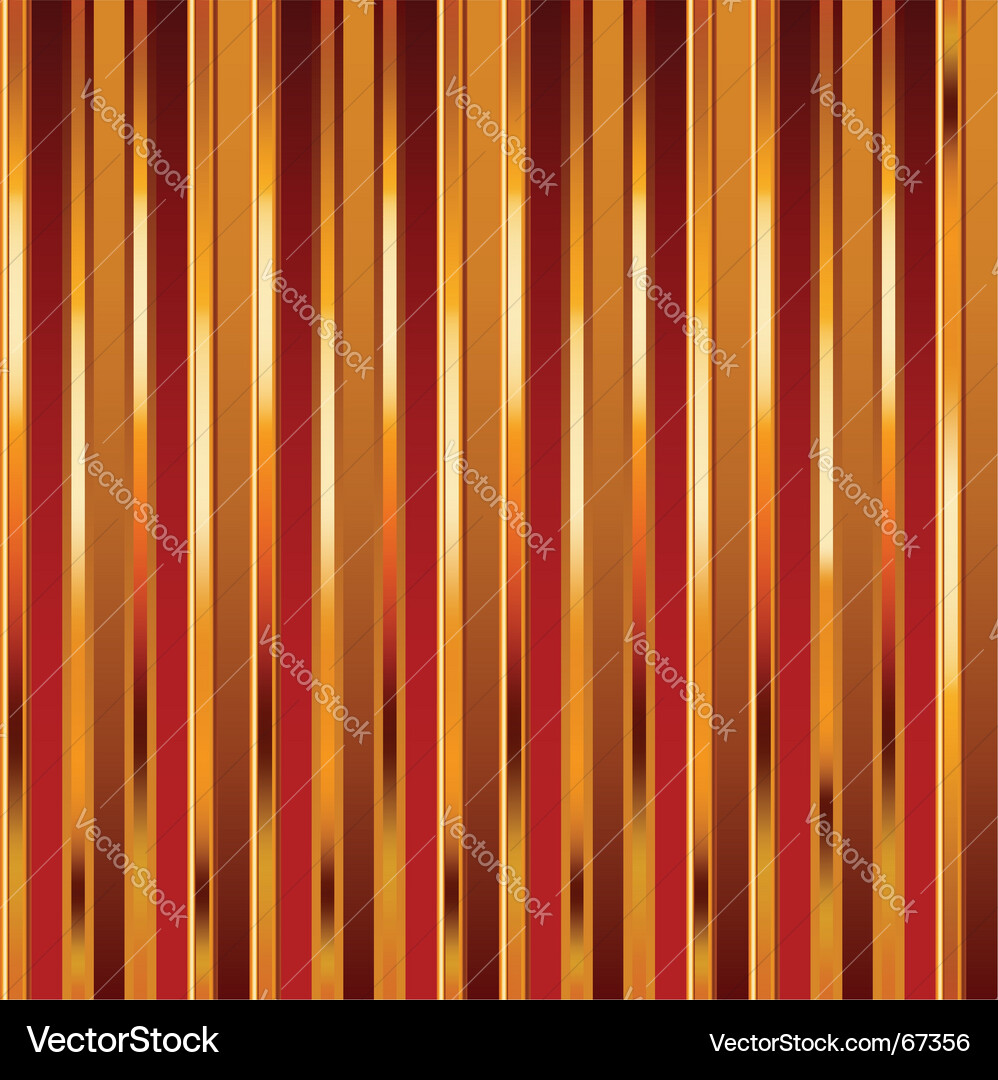 Elegant Striped Gold Background Vector Image