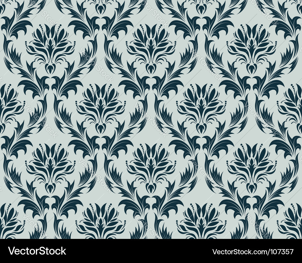 Damask pattern Vector Image