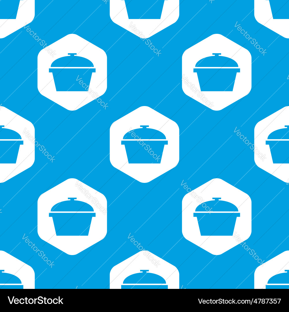 Pan hexagon pattern Vector Image