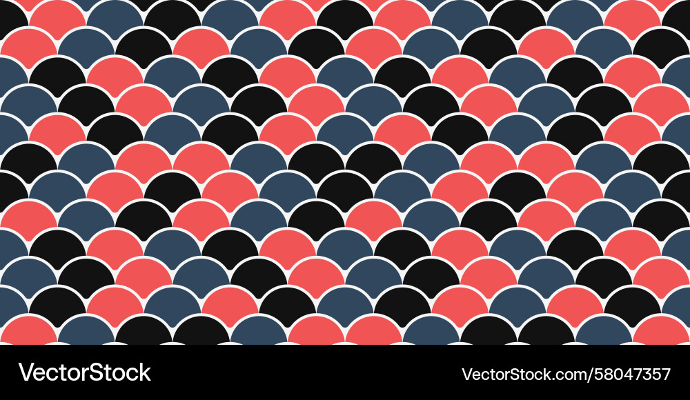 Scales Pattern - Abstract Texture Vector Image