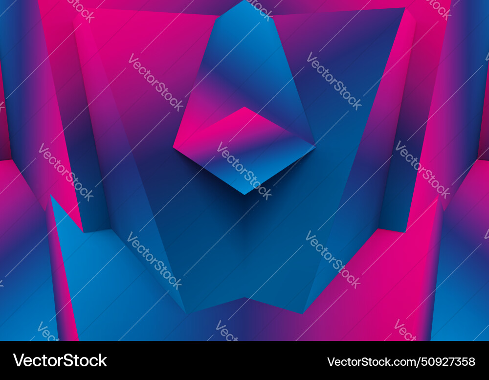 Abstract geometric background with colorful 3d Abstract geometric background with colorful 3d vector image
