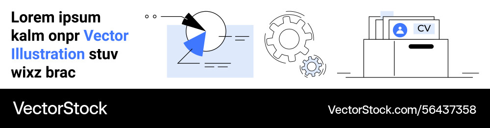 Data analytics process optimization Data analytics process optimization vector image