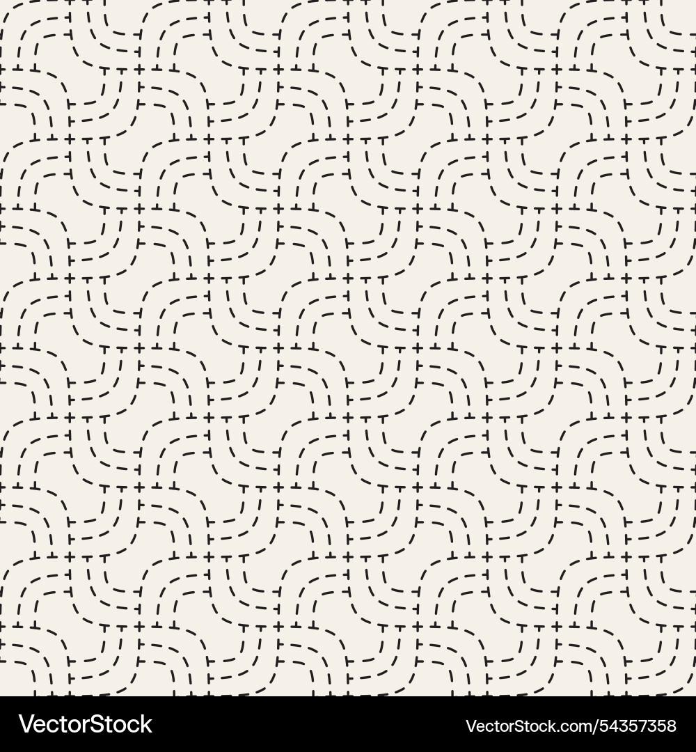 Seamless pattern repeating geometric elements Seamless pattern repeating geometric elements vector image