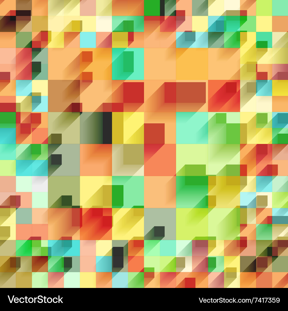 Beautiful colorful grid Vector Image