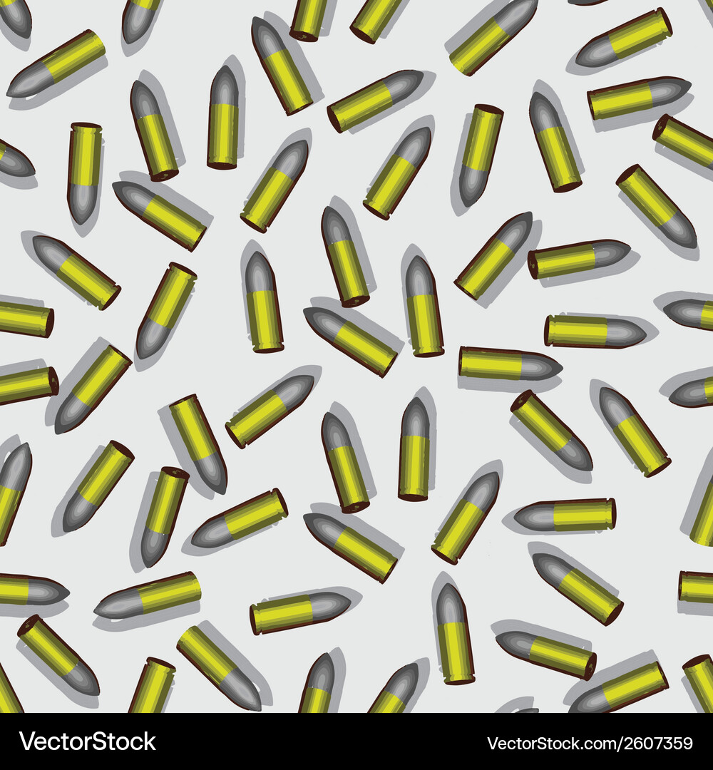 Bullet Pattern - Seamless Texture Vector Image