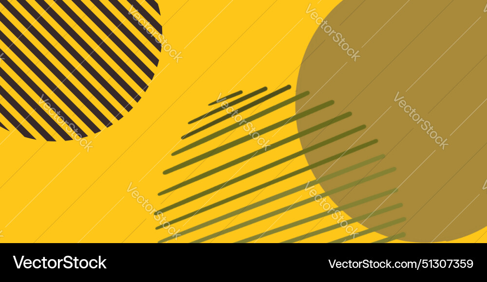 Seamless round pattern background with shapes vector image