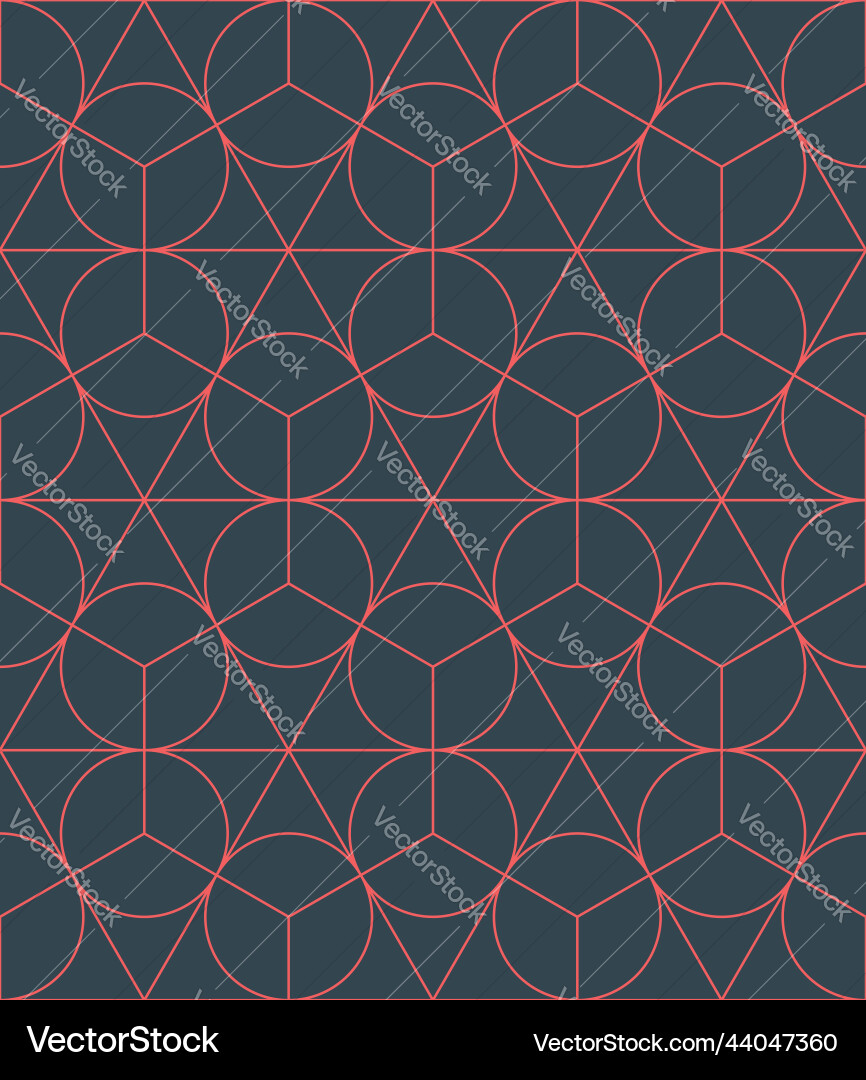 Complex Geometric Pattern vector image