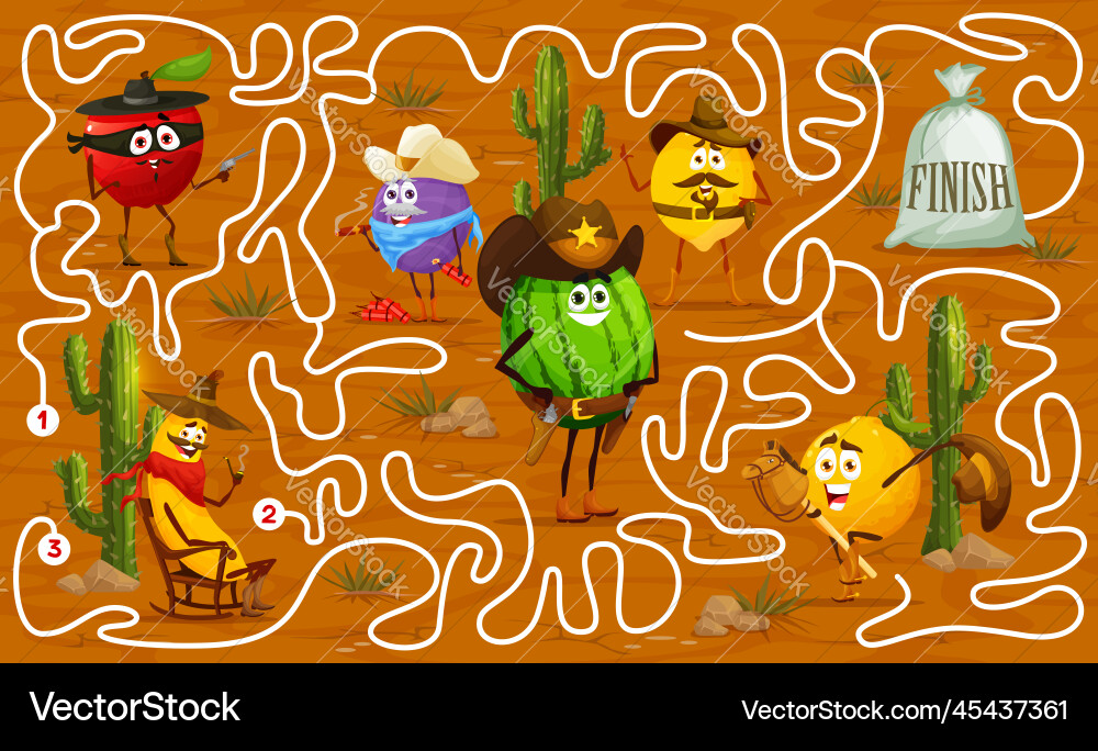 Labyrinth Labyrinth Labyrinth Labyrinth Spiel Cartoon Frucht Cowboy Rangers Labyrinth Labyrinth Labyrinth Labyrinth Spiel Cartoon Frucht Cowboy Rangers vektorbild