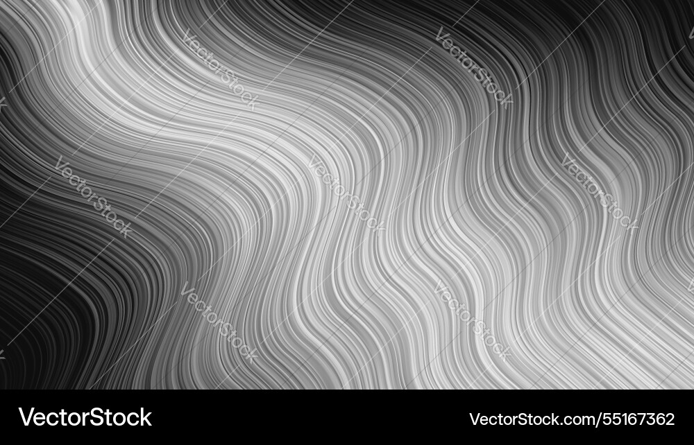 Warped Wave Pattern - Abstract vector image