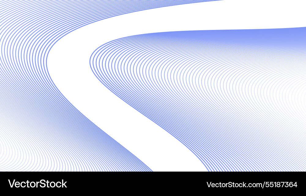 Bue wavy curve line abstract background Bue wavy curve line abstract background Vector Image