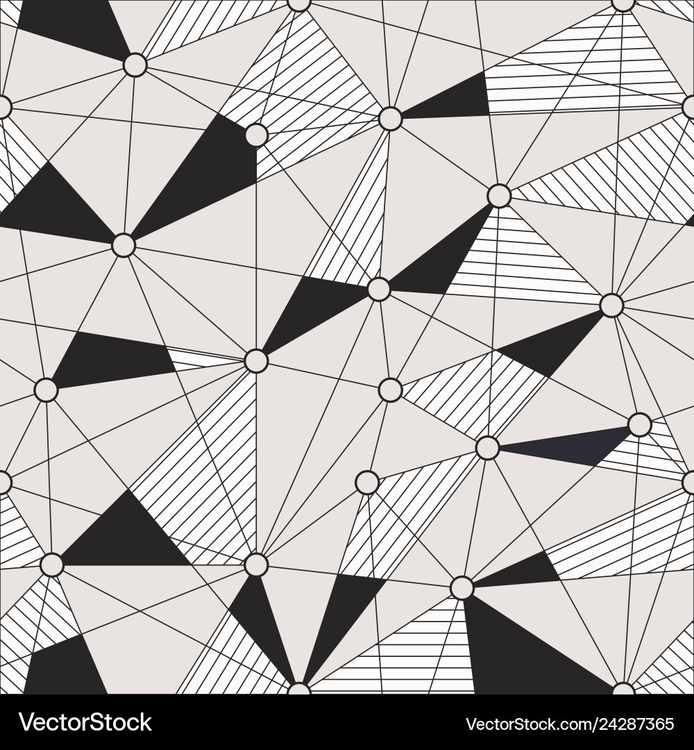 Monochrome grid seamless pattern Monochrome grid seamless pattern vector image