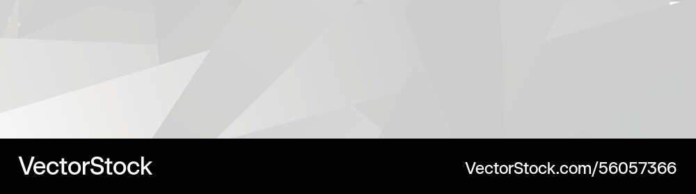 Abstract geometric gray background with triangular Vector Image