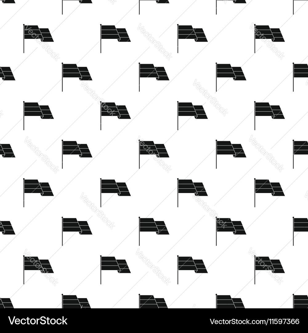 Flag pattern simple style Vector Image
