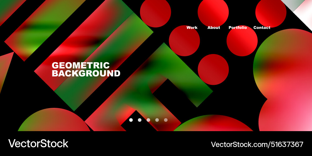 Various colorful geometric shapes abstract web Various colorful geometric shapes abstract web vector image