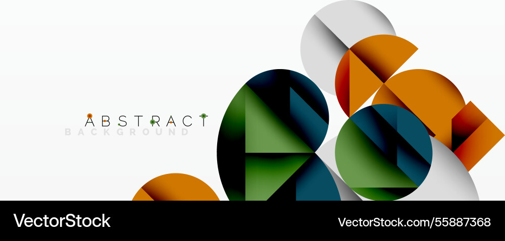 Abstract geometric design with intersecting Abstract geometric design with intersecting Vector Image