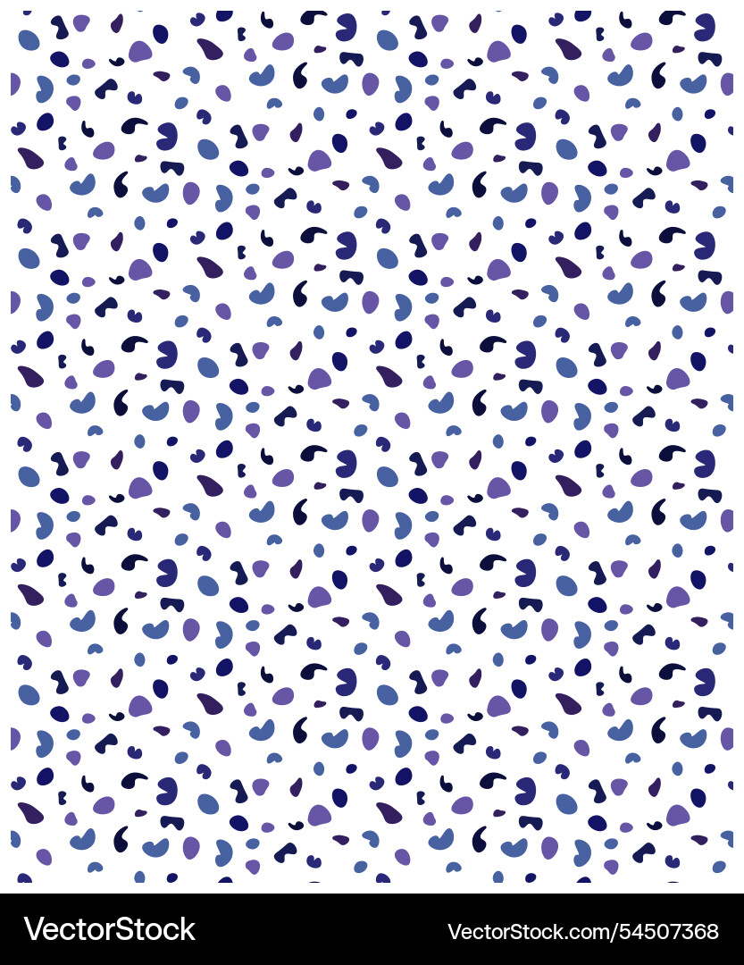 Blue and violet random dots seamless pattern Vector Image