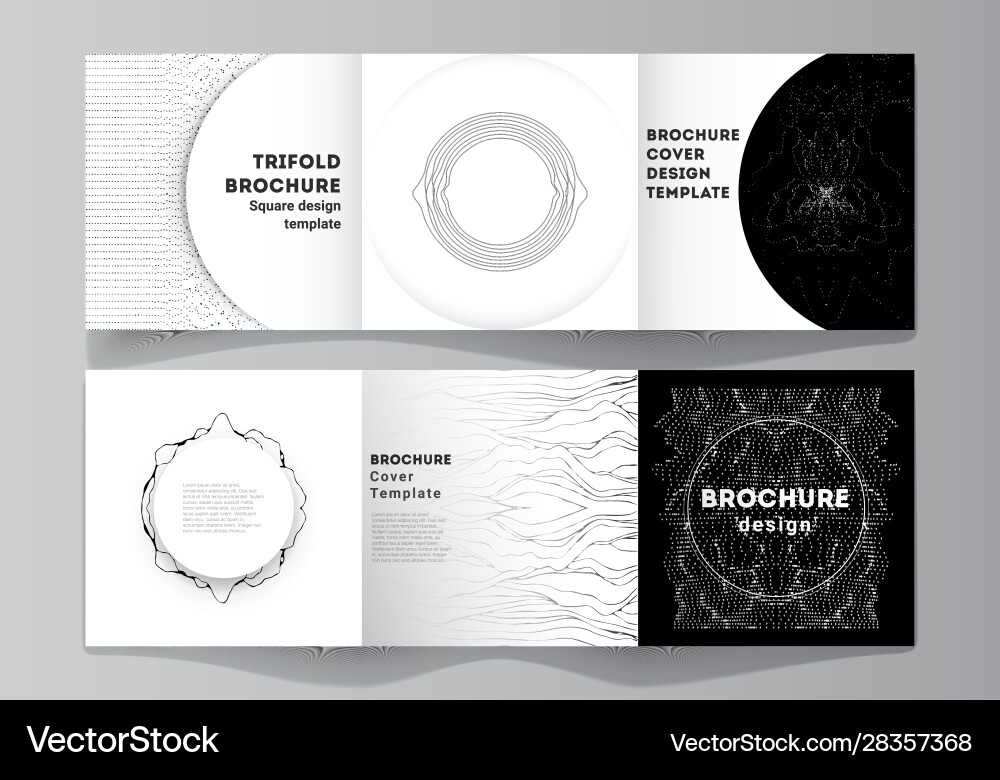 Minimal editable layout square format Minimal editable layout square format vector image