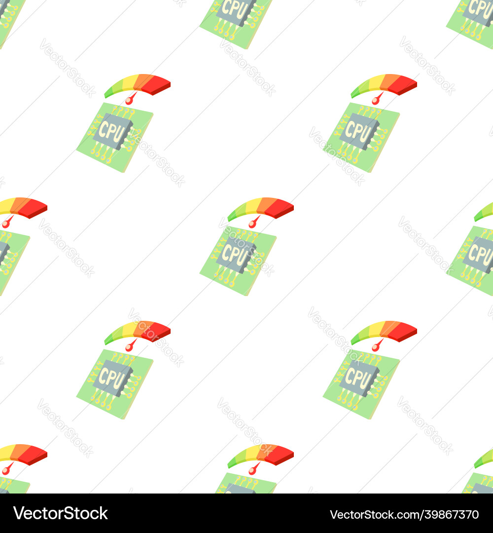 Measurement of processor temperature pattern Measurement of processor temperature pattern vector image