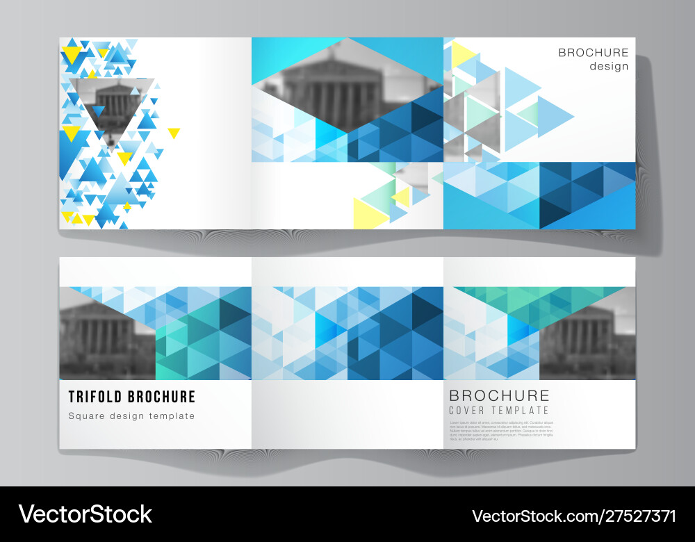 Minimal editable layout square Minimal editable layout square vector image
