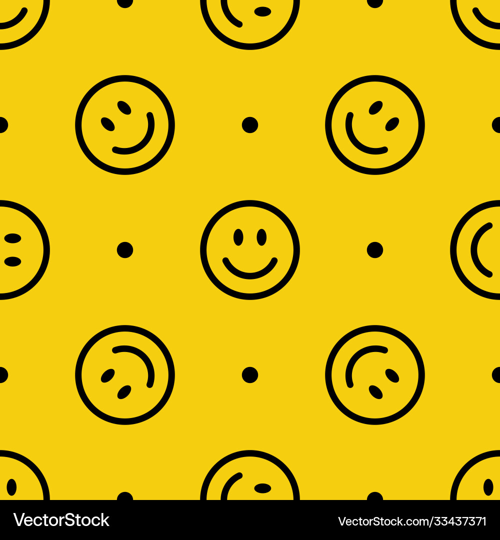 Smile line icon pattern abstract Smile line icon pattern abstract vector image