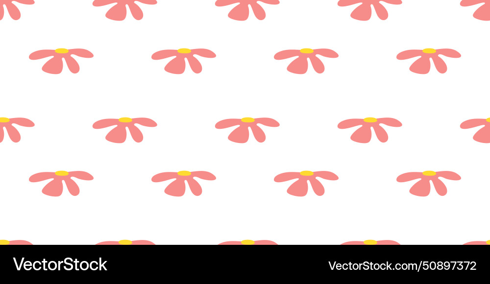 Bright seamless pattern with hand drawn spring Vector Image