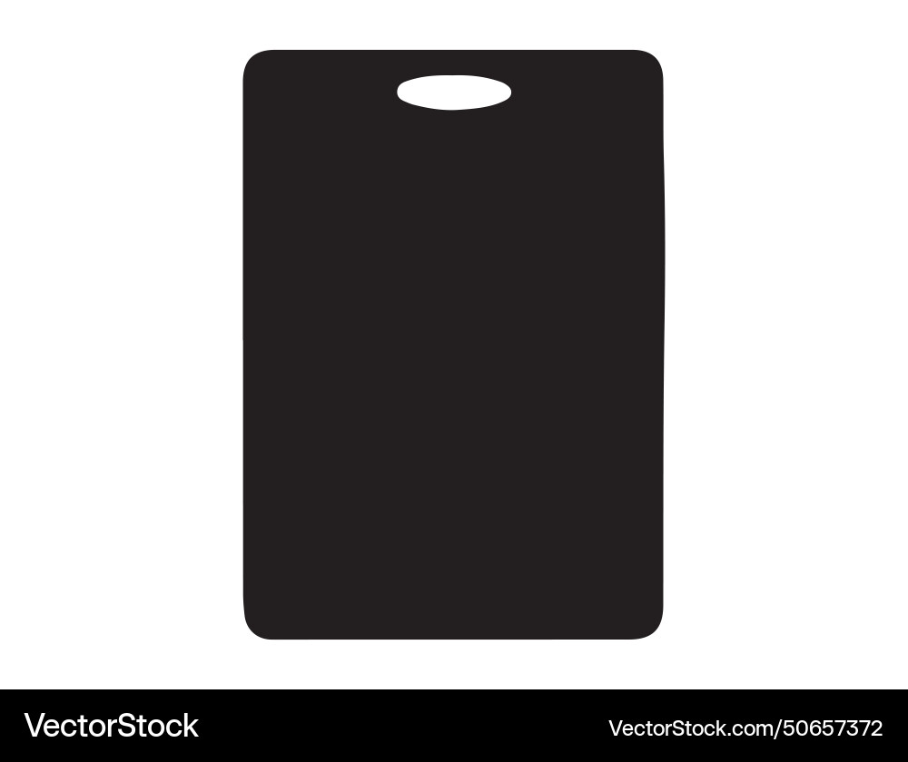 Cooking board silhouette art vector image