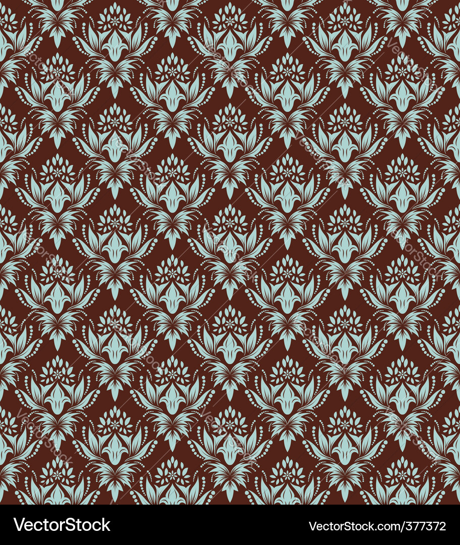Damask pattern Vector Image