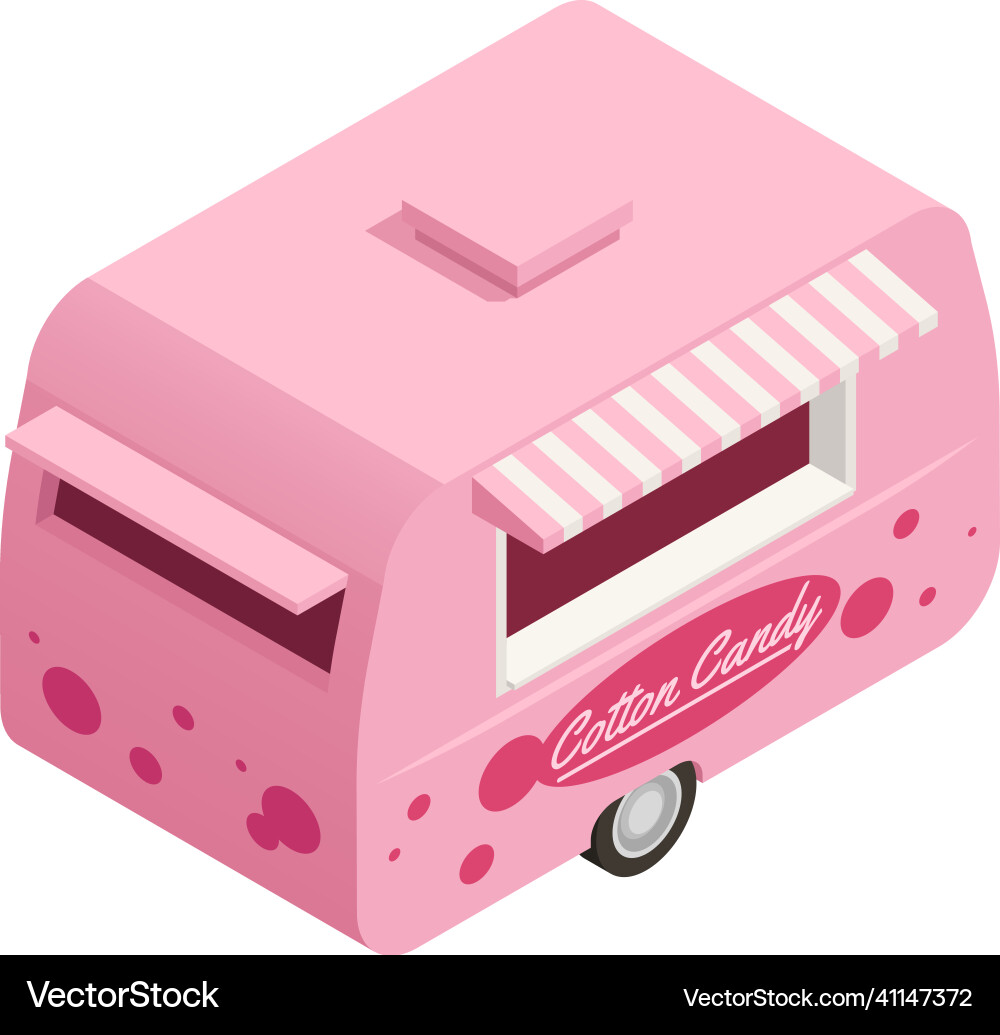 Street cart icon vector image